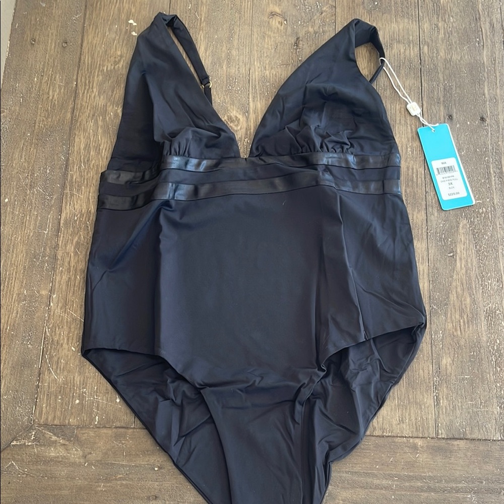Black One-Piece Swimsuit